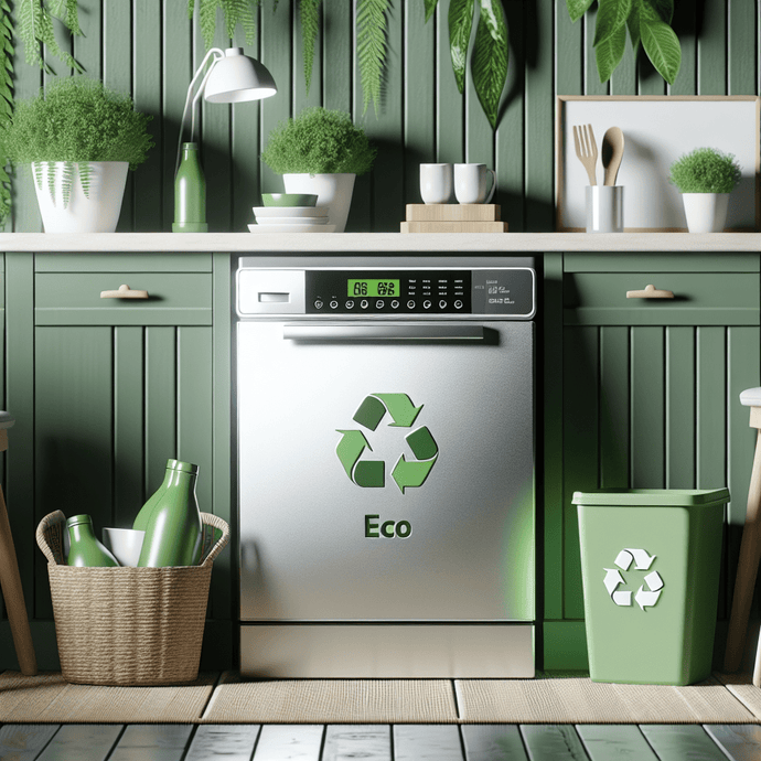 Lave-vaisselle avec options de cycle de lavage écologiques