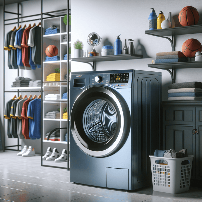 Dryers with settings for sportswear fabrics