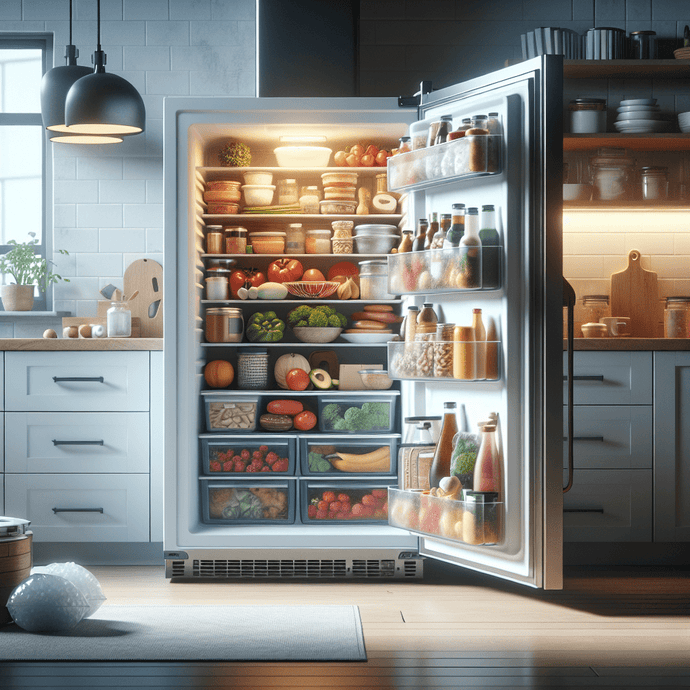 Freezer: How to prevent food from freezing together in a bulk
