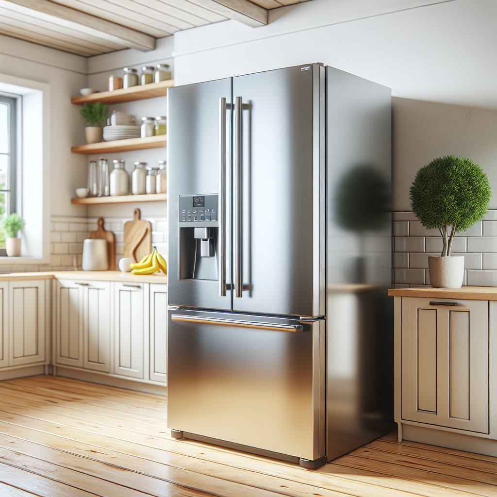 Refrigerators with reversible doors for more flexibility