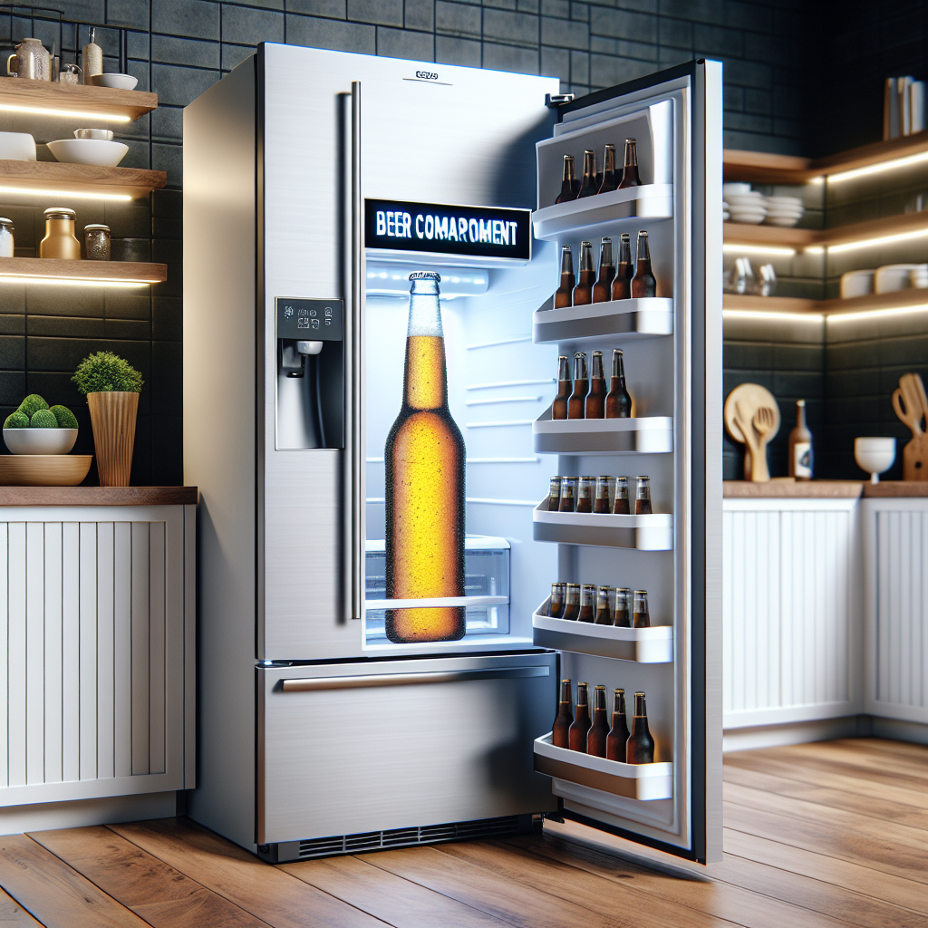 Refrigerators with Beer Compartments: The New Trend