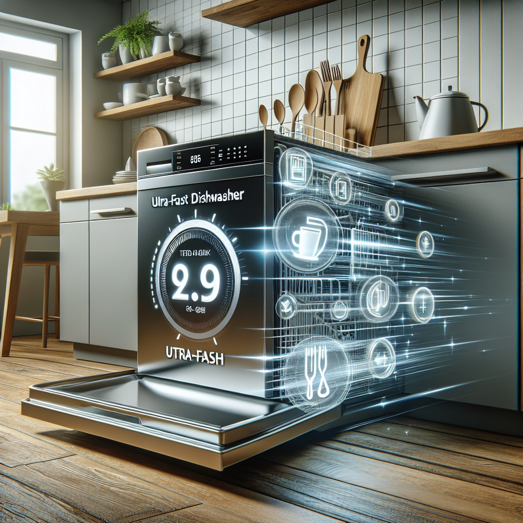 Dishwashers with Ultra-Fast Wash Cycles: Save Time