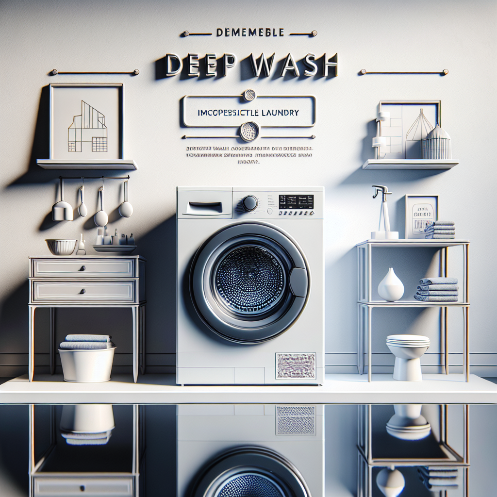 Washing machines with deep wash options for impeccable laundry