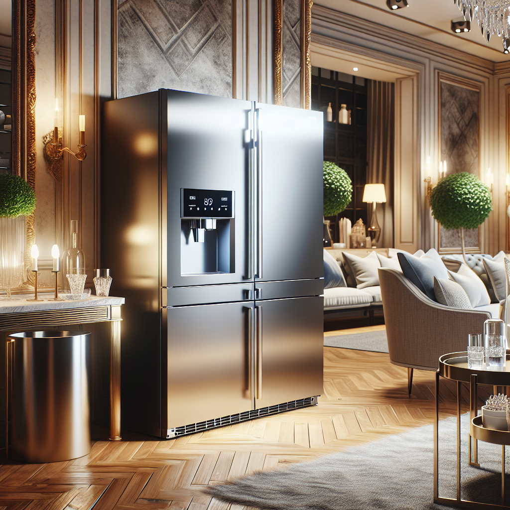 Refrigerators with ice and water dispensers: a luxury at home