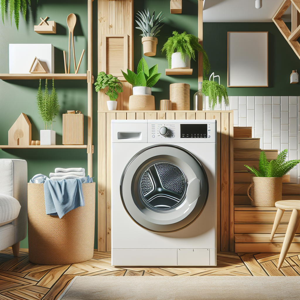 Tumble dryers with eco-friendly cycles to reduce carbon footprint