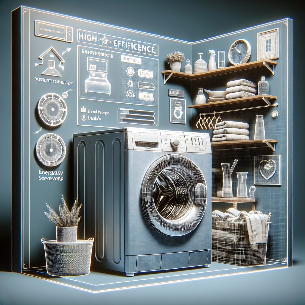 High-efficiency washing machines: a smart investment