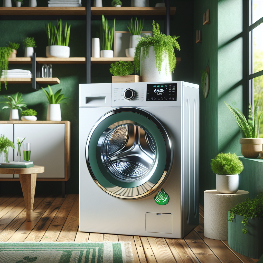 Machines à laver avec cycles de lavage écologiques pour une maison plus verte