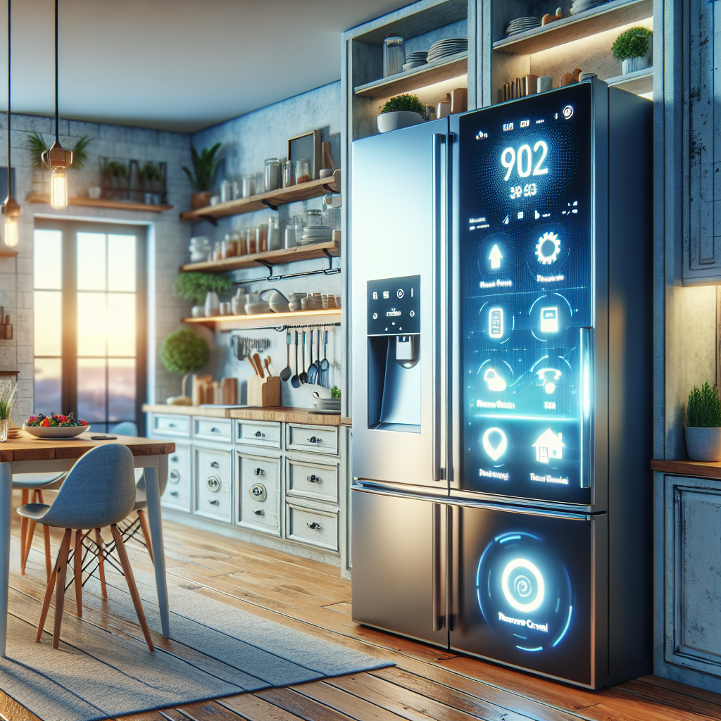 Réfrigérateurs intelligents avec télécommande