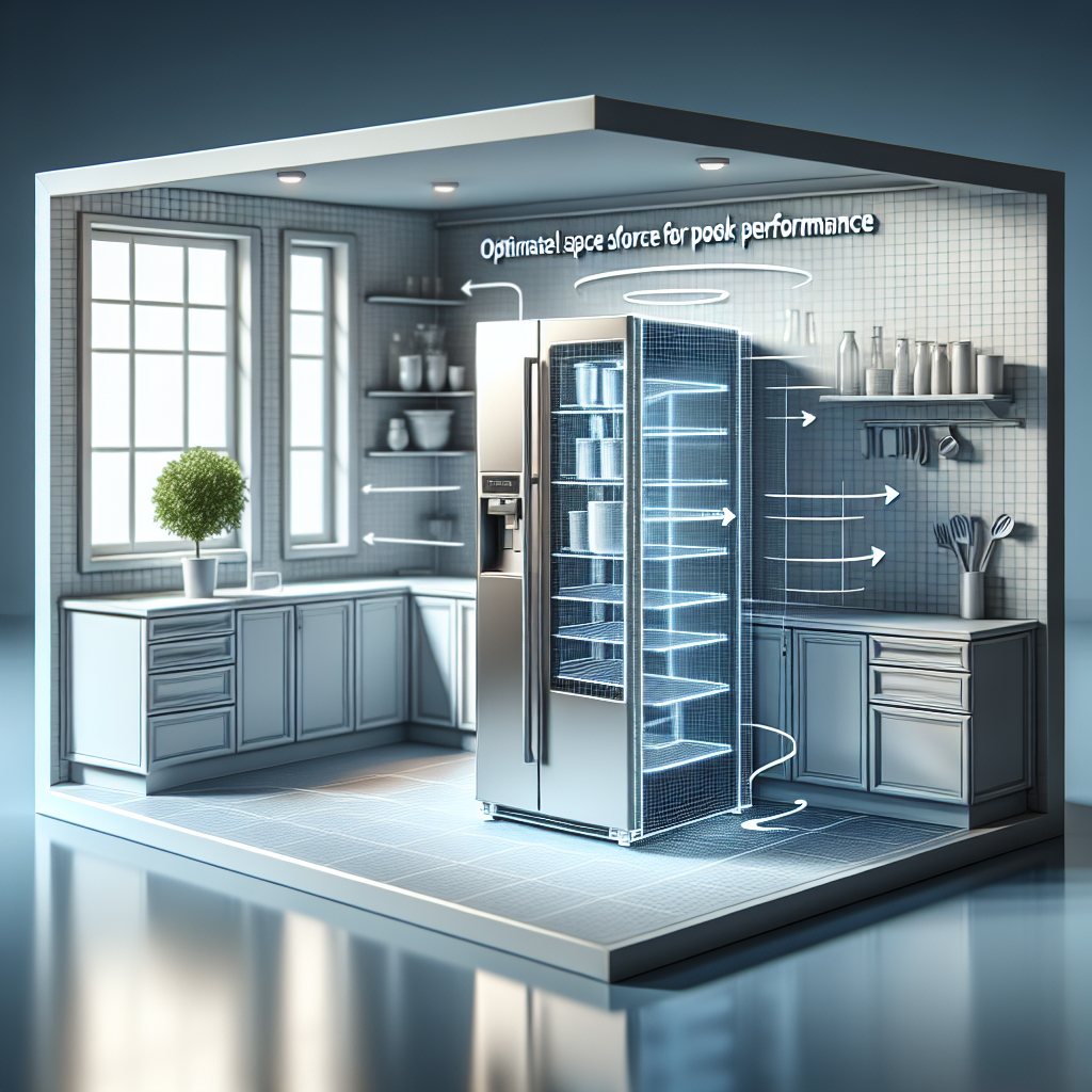 Refrigerator: The importance of maintaining good airflow for optimal performance