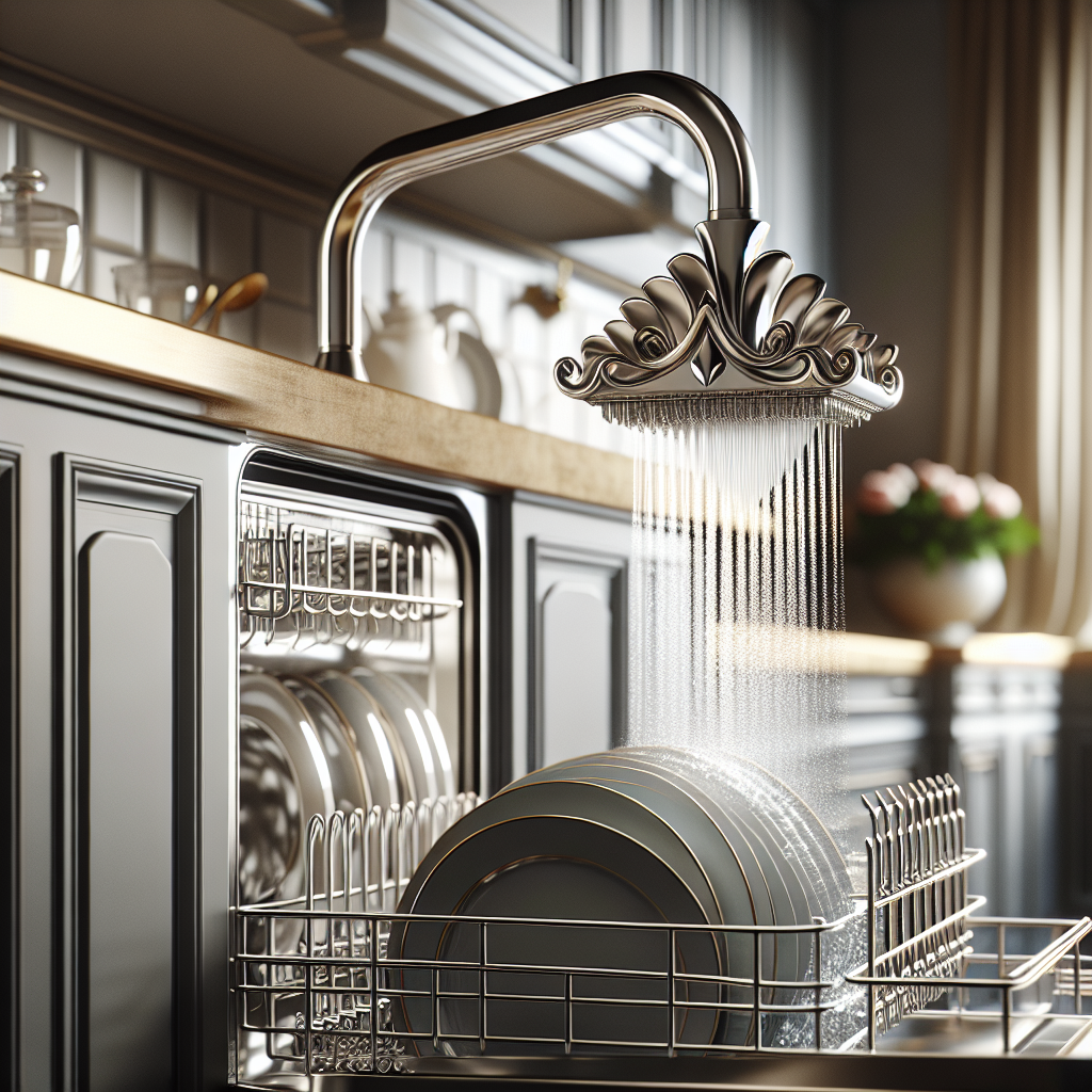 Dishwashers with water jet washing for perfect cleanliness