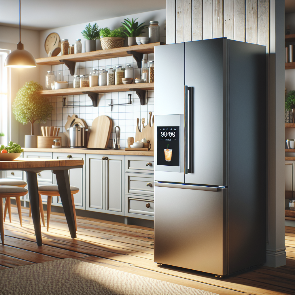 Refrigerators with touch screens: intuitive food management