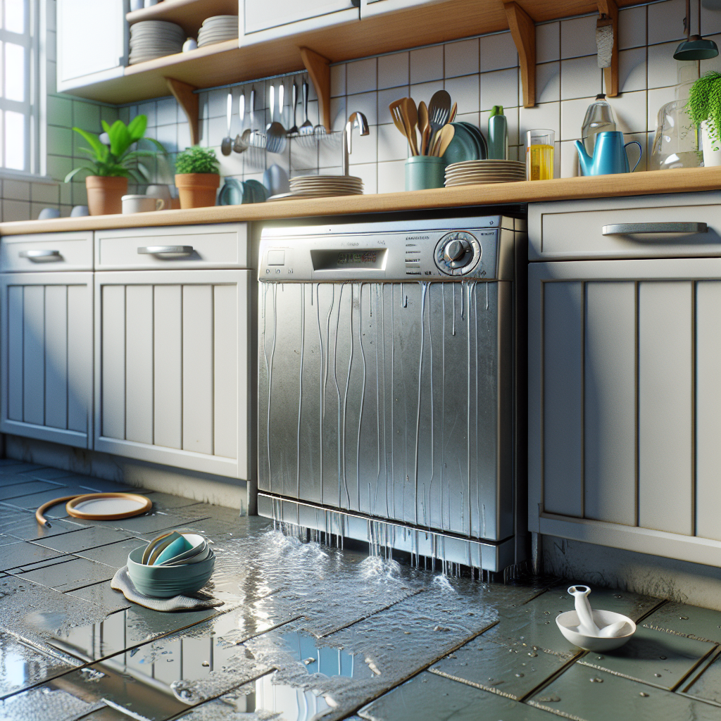 Dishwasher: How to Avoid Water Leaks Due to Poor Maintenance