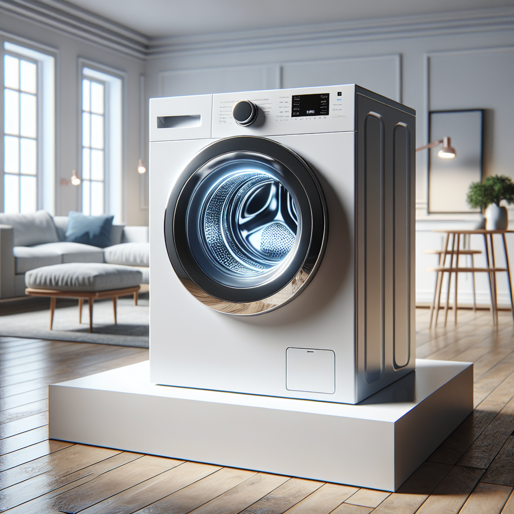 Washing machines with self-cleaning functions for simplified maintenance