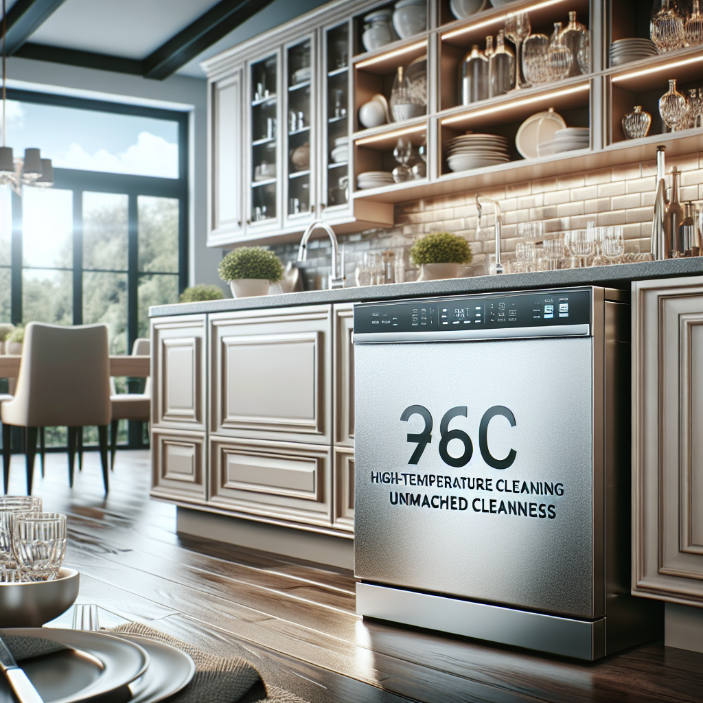 Dishwashers with high-temperature cleaning: unmatched cleanliness