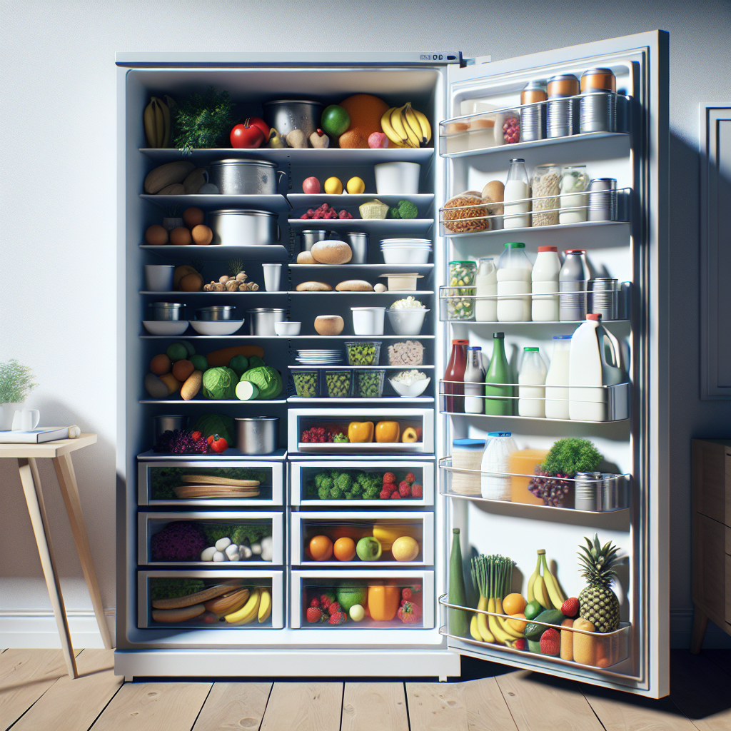 Refrigerator: The importance of managing perishable food to prevent waste