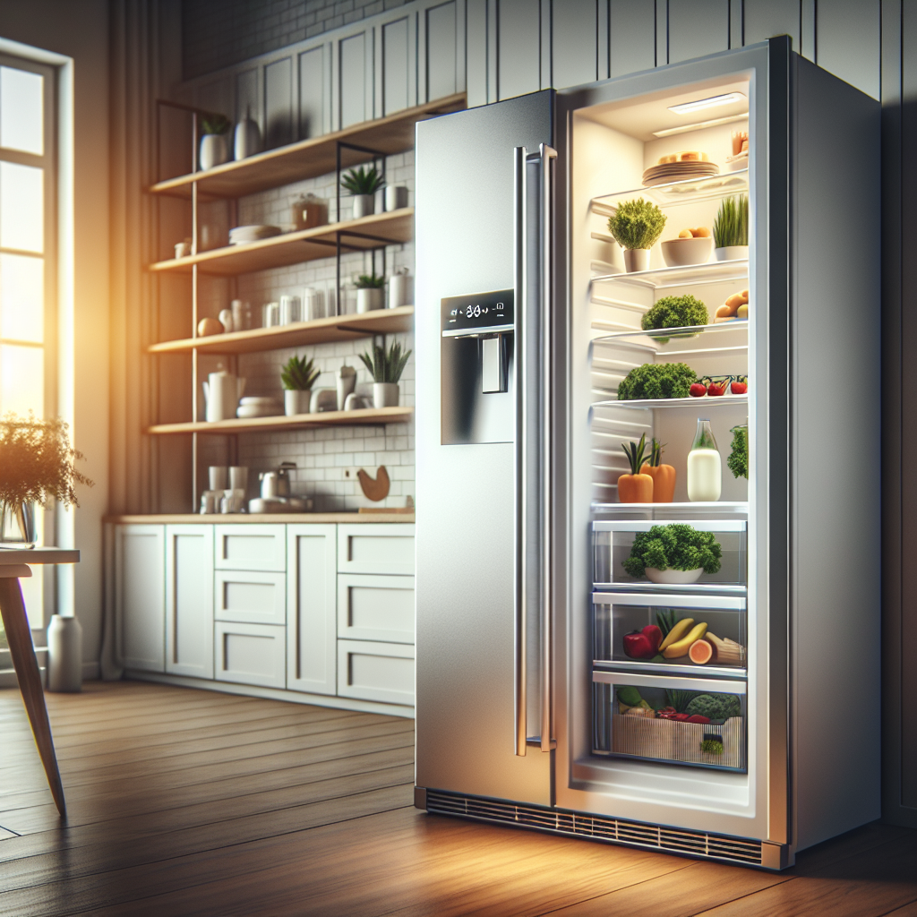 Refrigerators with specialized compartments for fresh and frozen food