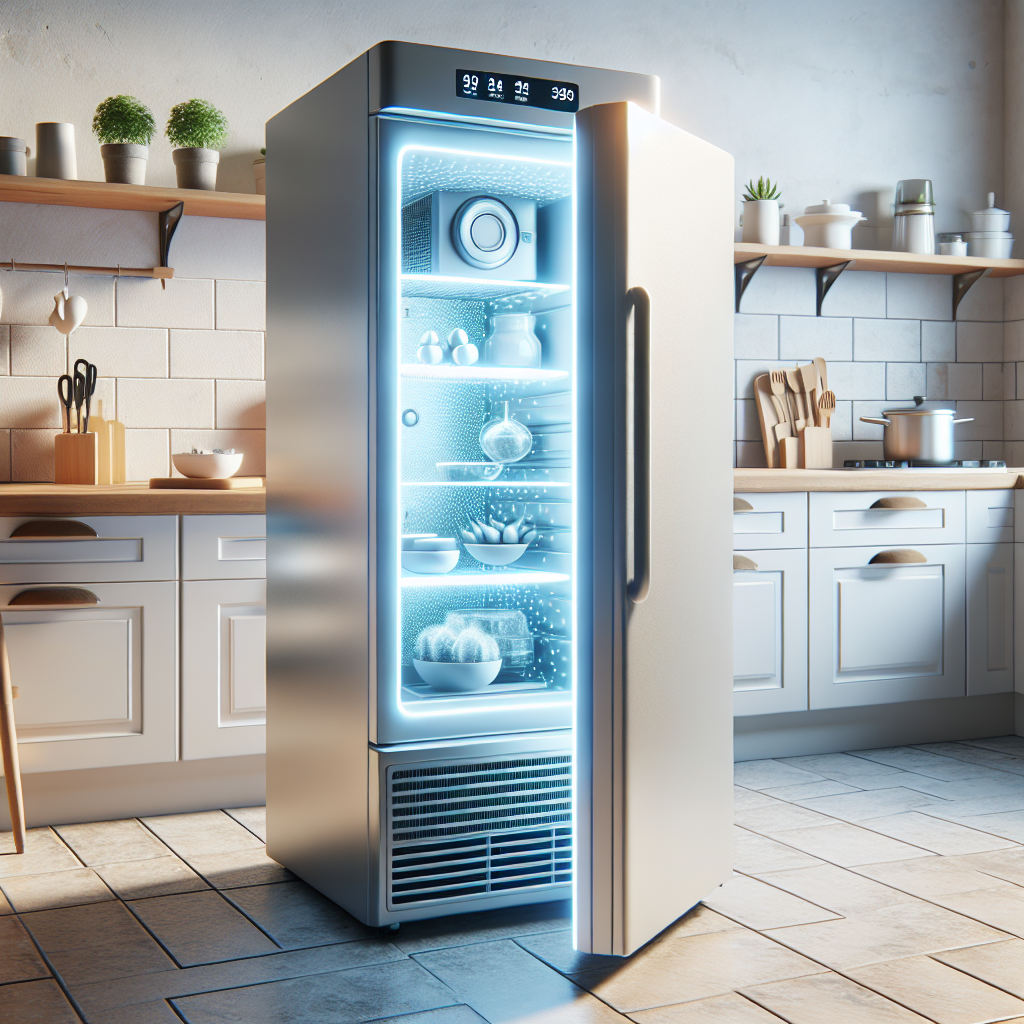 Freezer: How to prevent warm air from entering when opening the door