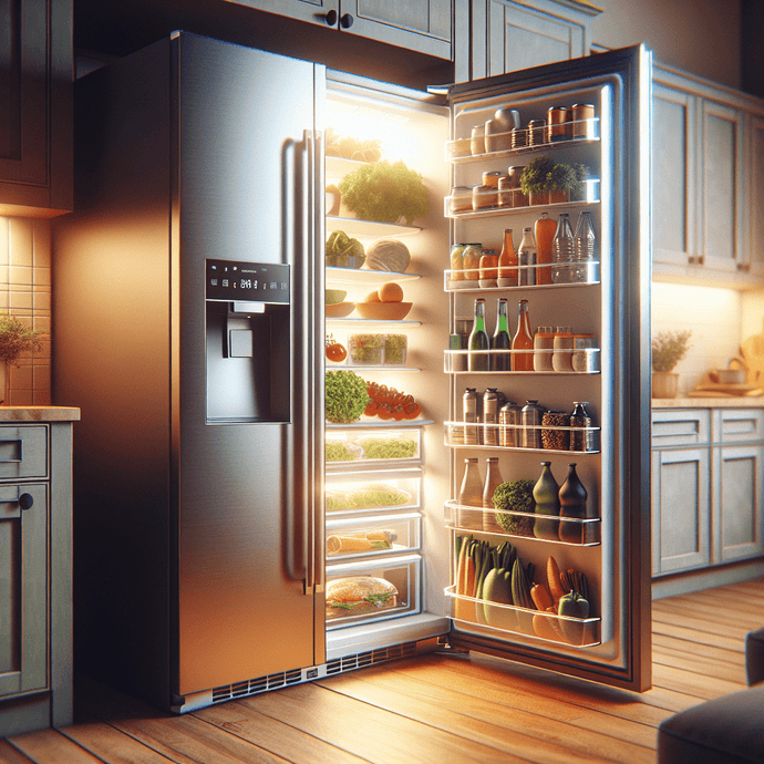 Maximizing refrigerator space with adjustable shelves