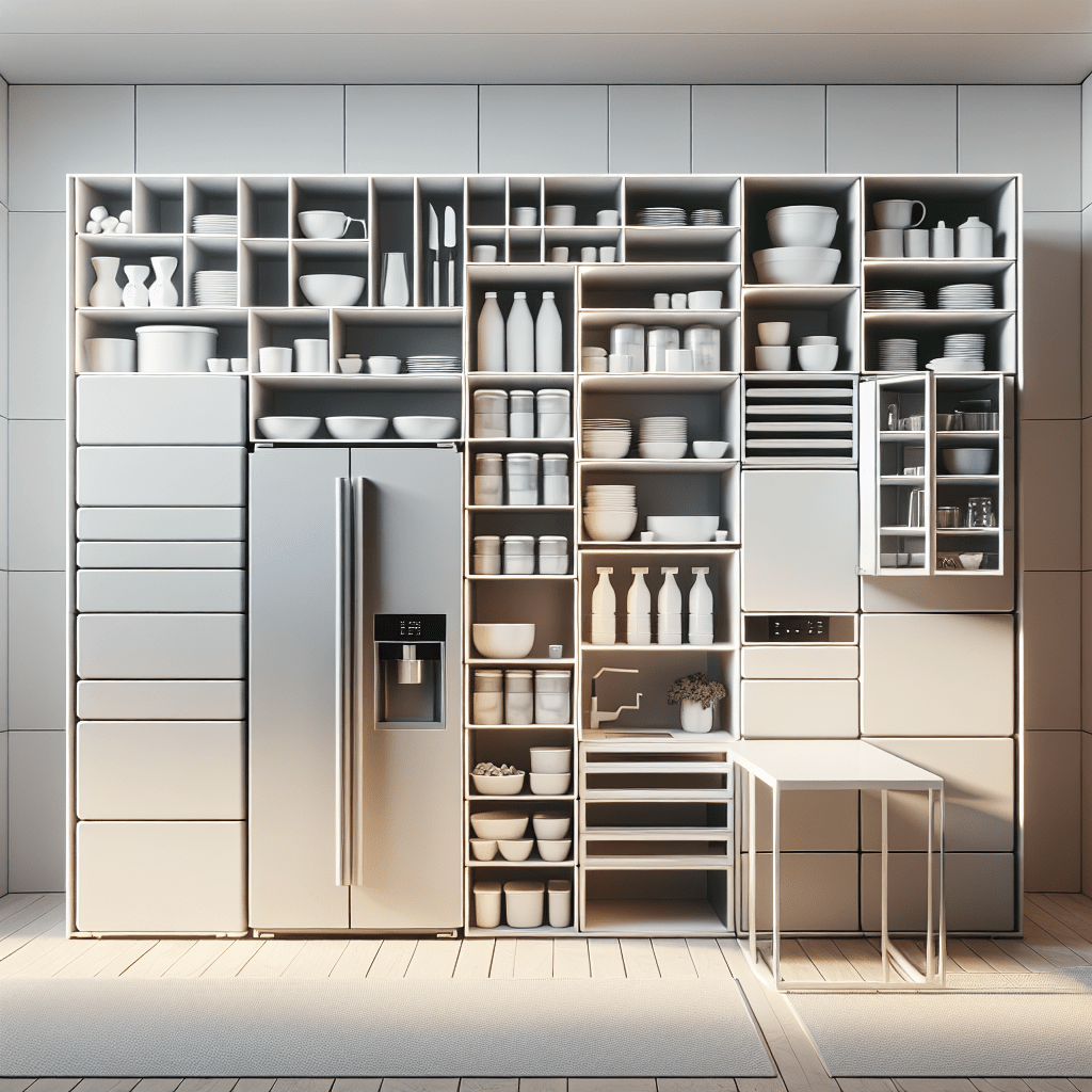Optimisation de l'espace avec des réfrigérateurs modulaires