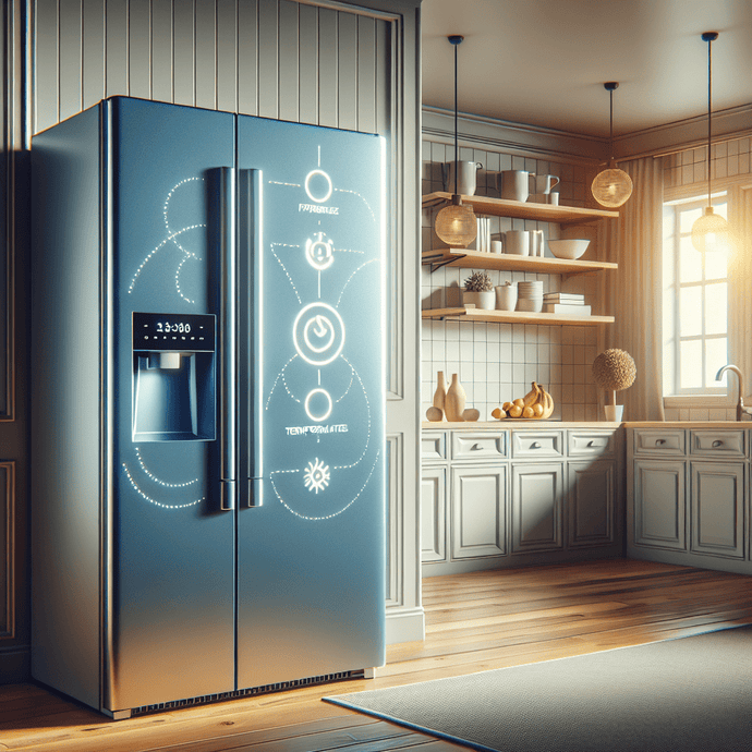 Refrigerators with adjustable temperature zones