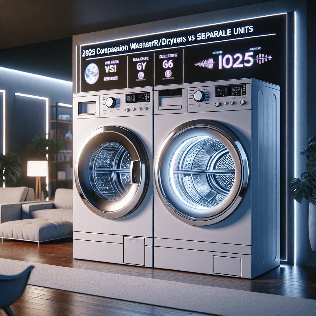 2025 Comparison: All-in-One Washer/Dryers vs Separate Units - BonPrix Électroménagers