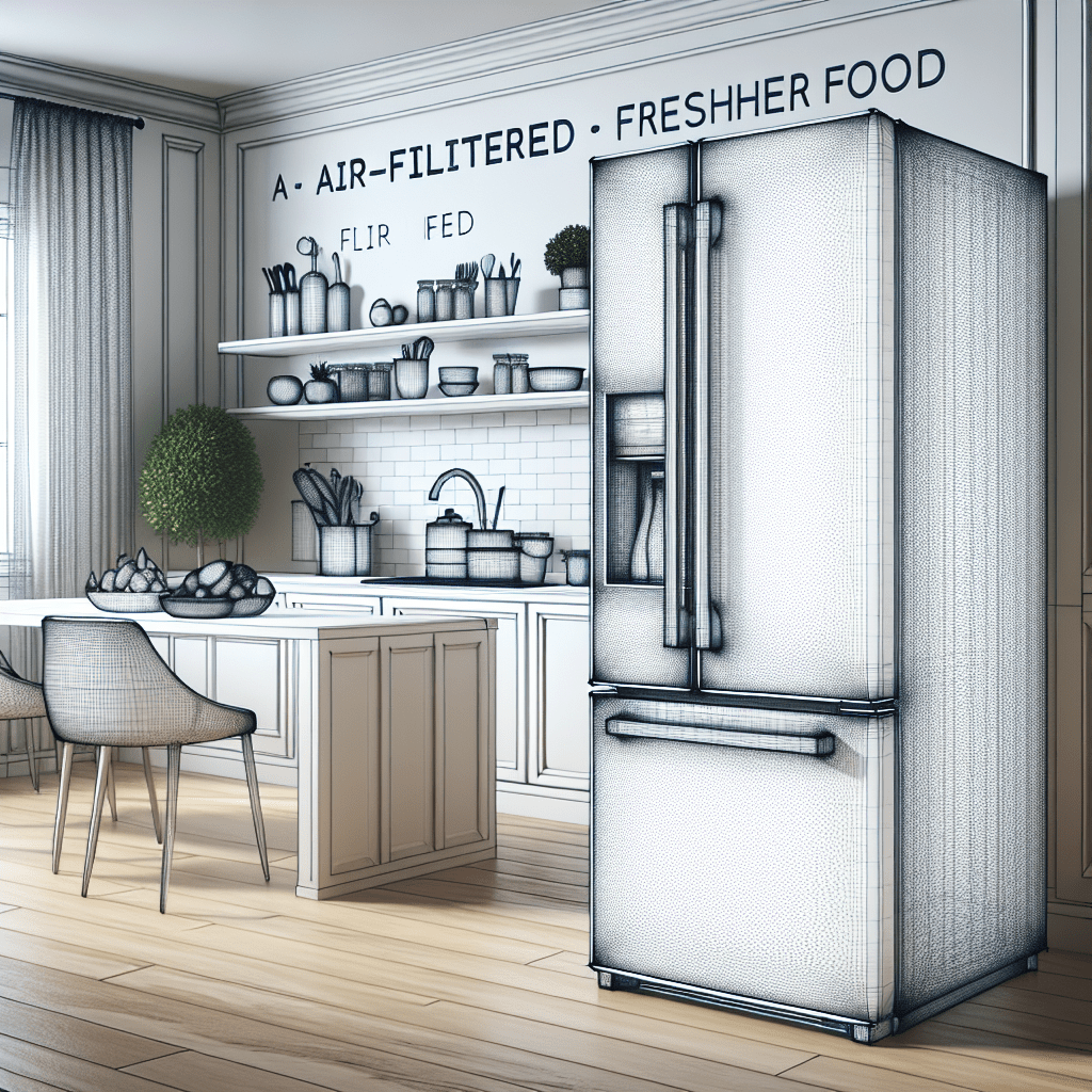 Air-filtered refrigerators: For fresher food - BonPrix Électroménagers
