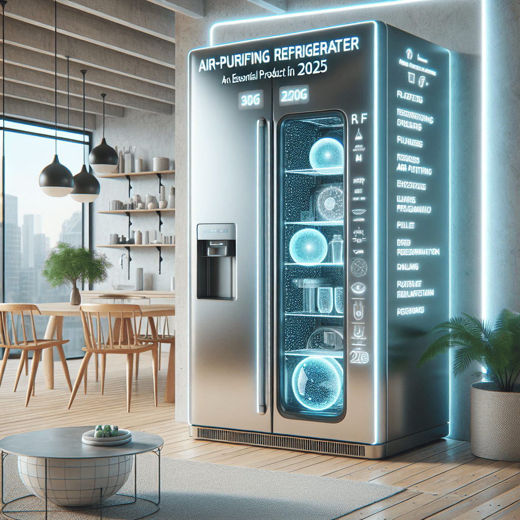 Air-Purifying Refrigerators: An Essential Product in 2025