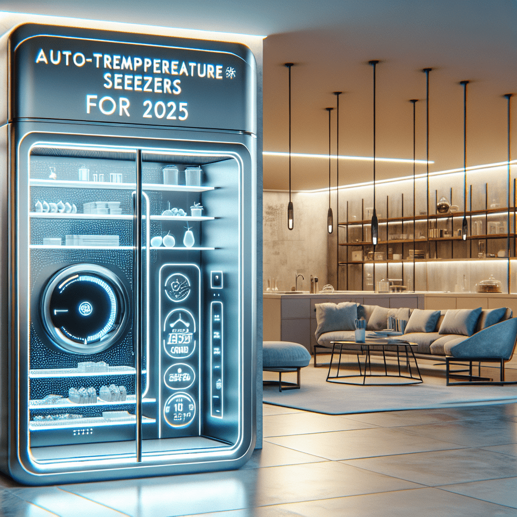 Auto-Temperature Sensing Freezers for 2025 - BonPrix Électroménagers