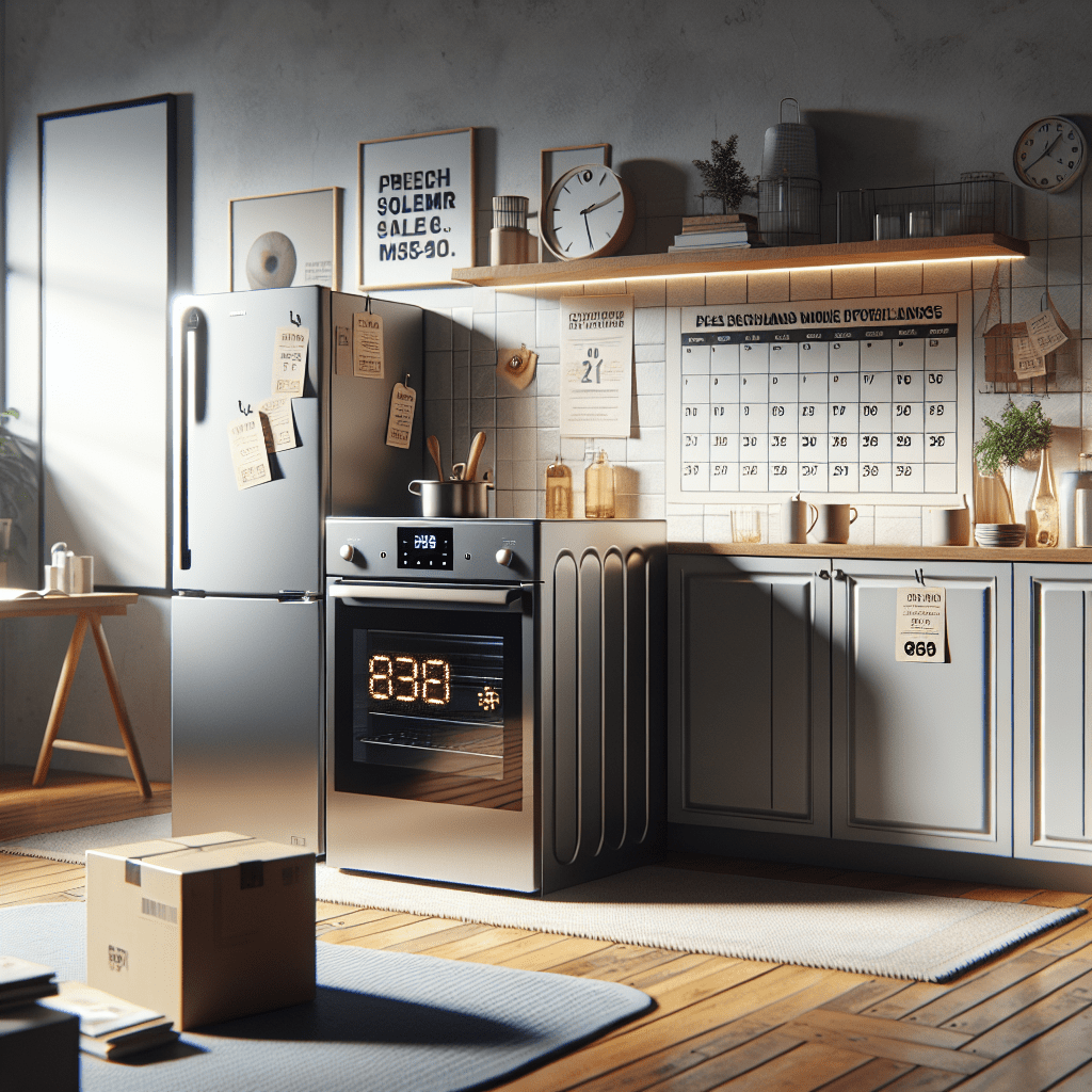 Best Time to Buy Appliances: Seasonal Sales and Promotions - BonPrix Électroménagers