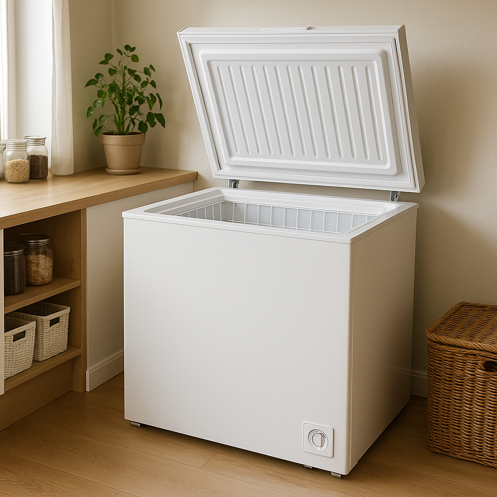 Choosing a chest freezer for better organization