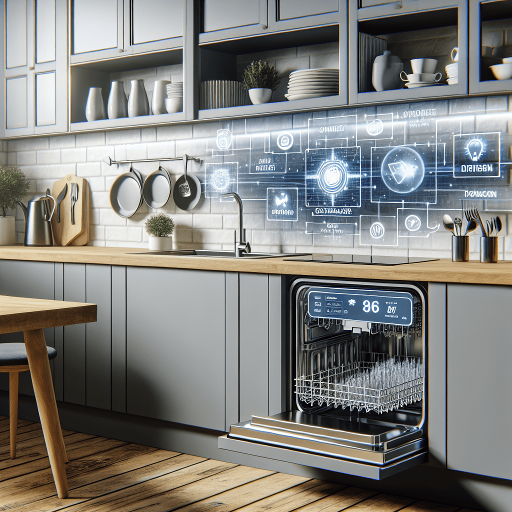 Connected Dishwashers: How Technology Is Transforming Your Meals - BonPrix Électroménagers