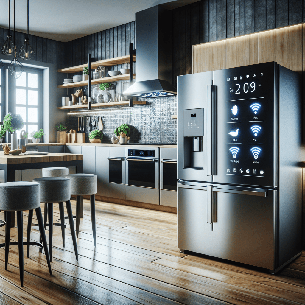 Connected refrigerators for a modern kitchen - BonPrix Électroménagers