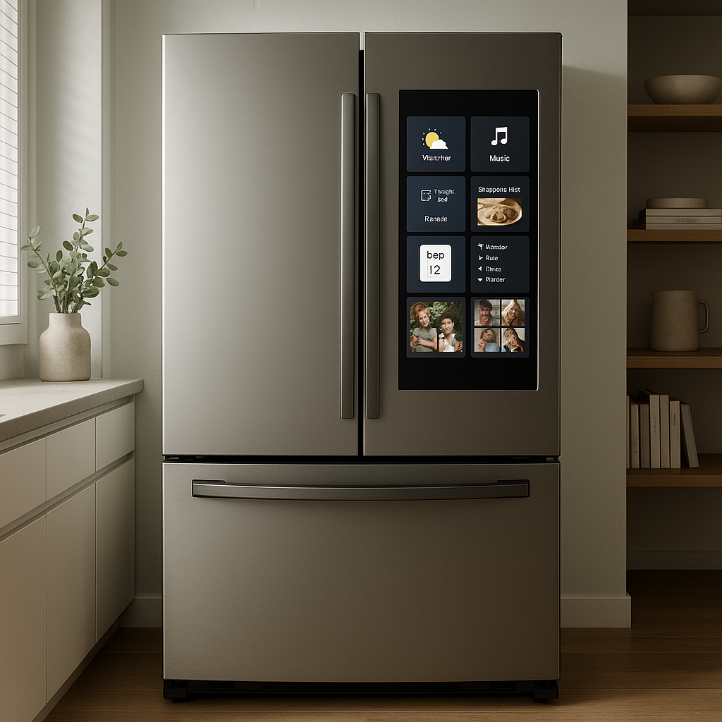 Connected refrigerators for a modern kitchen