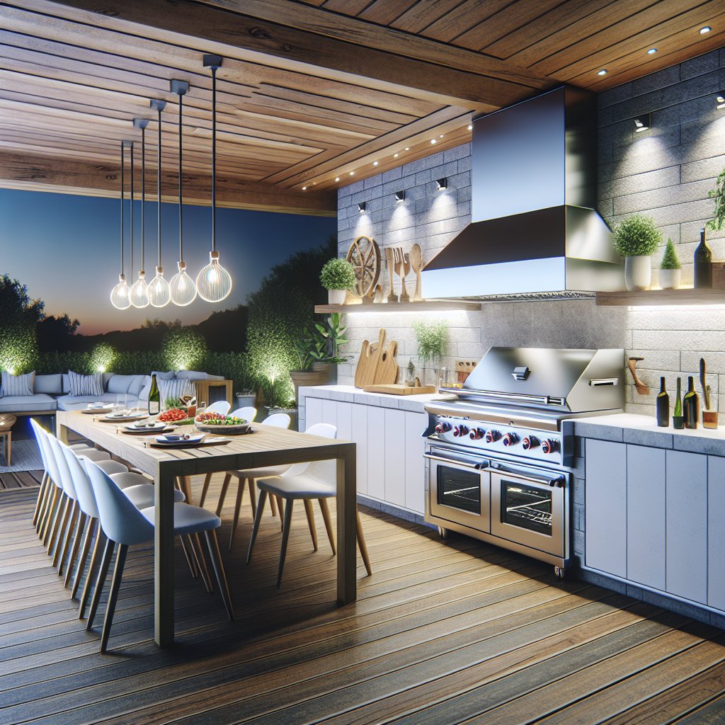 Creating an Outdoor Kitchen: Essential Appliances and Tips - BonPrix Électroménagers