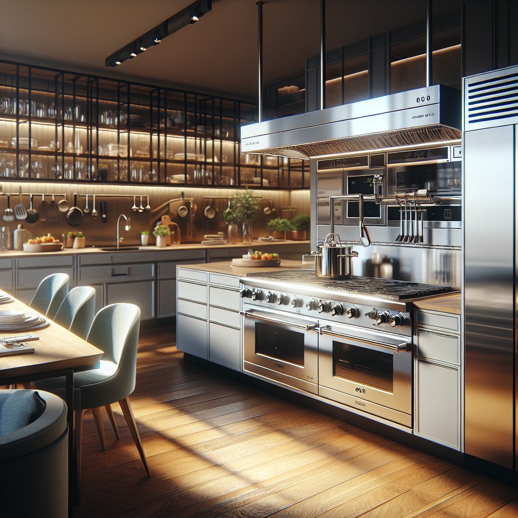 Designing a Home Kitchen with Restaurant-Quality Appliances - BonPrix Électroménagers