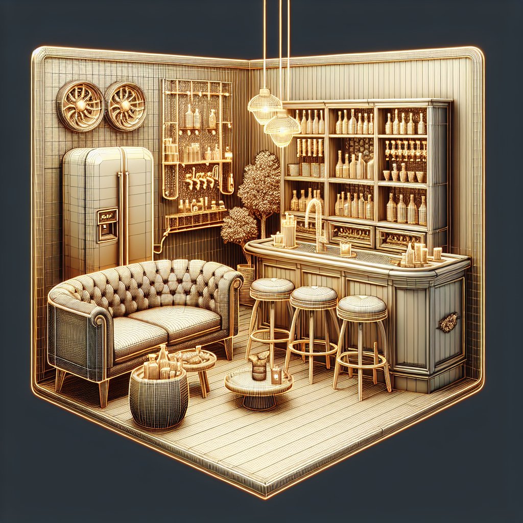 Designing the Perfect Home Bar with the Right Appliances - BonPrix Électroménagers