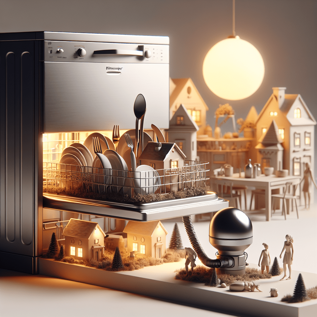 Dishwasher: Why Dishwashers with Drain Pumps Are the Most Efficient - BonPrix Électroménagers