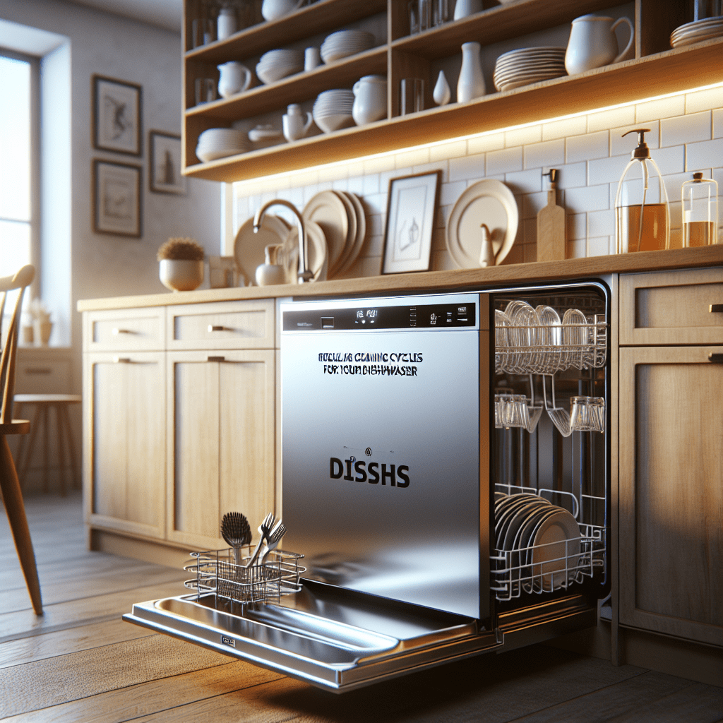 Dishwasher: Why Regular Cleaning Cycles Are Crucial for Your Dishwasher - BonPrix Électroménagers