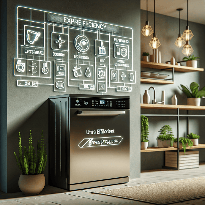 Dishwashers equipped with ultra-efficient express programs