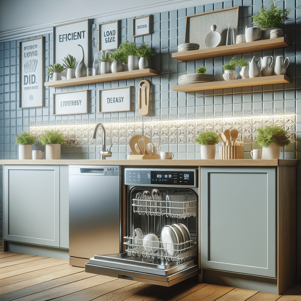 Dishwashers That Adapt to Load Size for More Efficiency