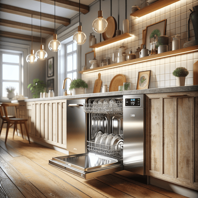 Dishwashers with an energy-saving wash cycle for small loads