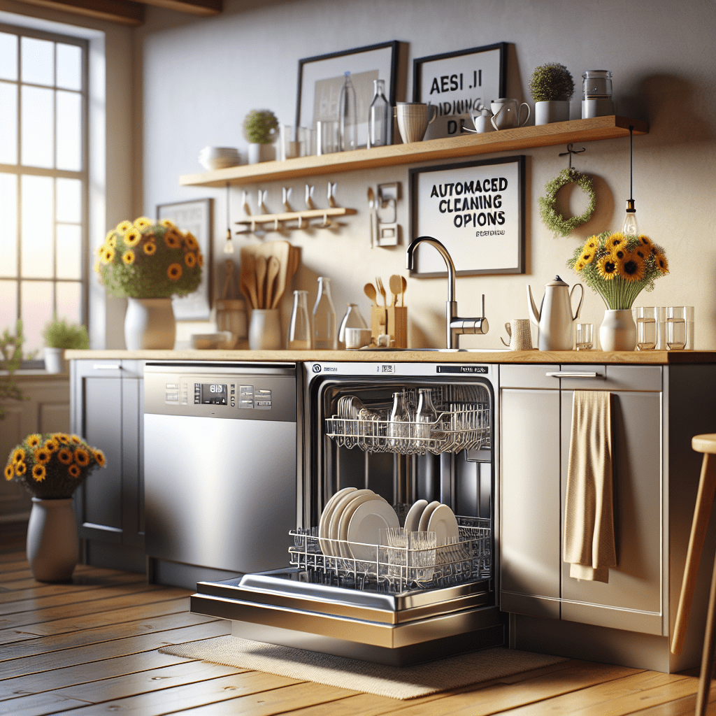Dishwashers with Automatic Cleaning Options: For Easy Maintenance - BonPrix Électroménagers
