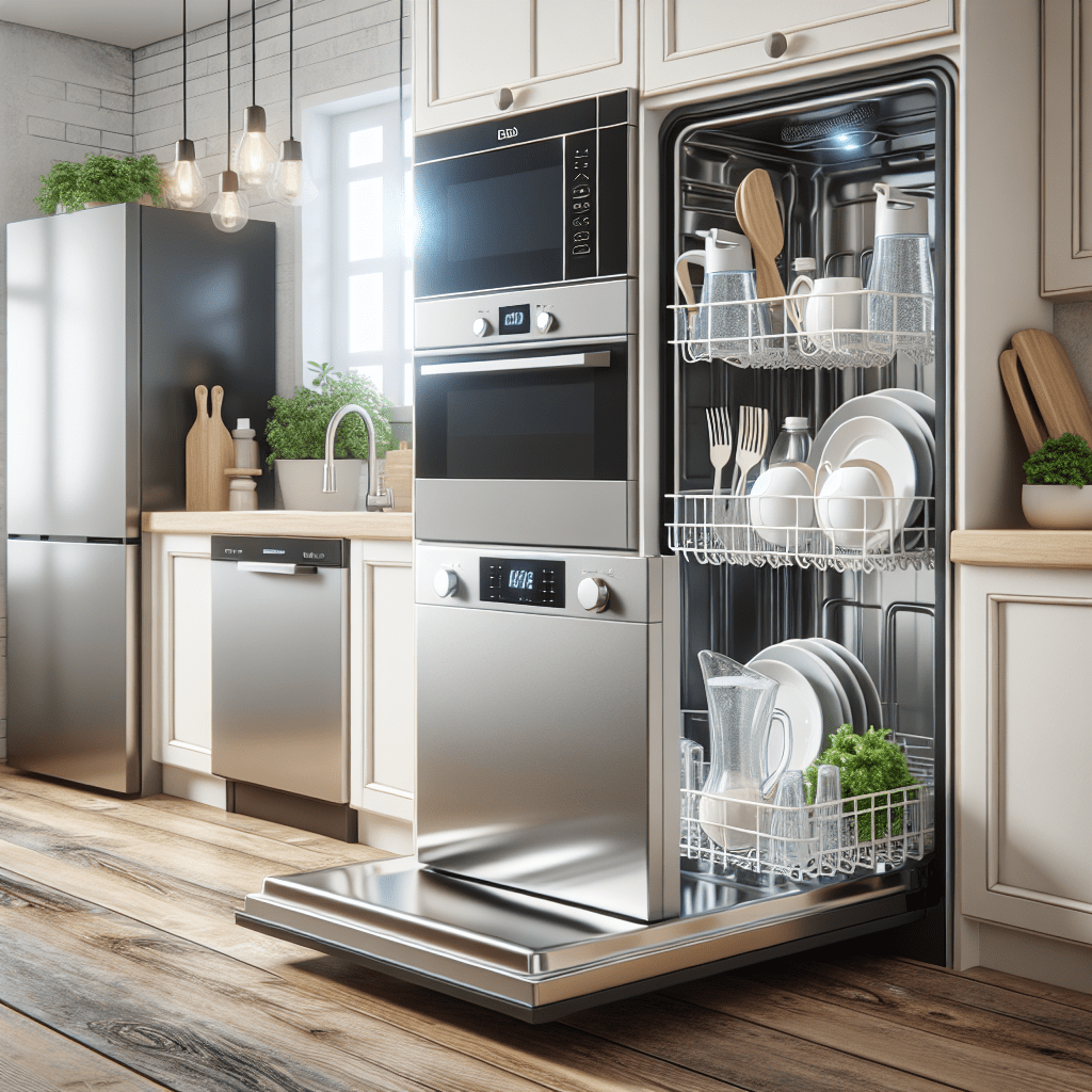 Dishwashers with Automatic Cleaning Options: For Easy Maintenance - BonPrix Électroménagers