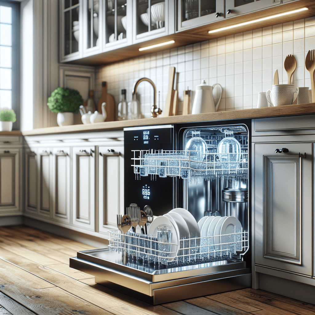 Dishwashers with Built-In Water Filtration for Superior Cleaning - BonPrix Électroménagers