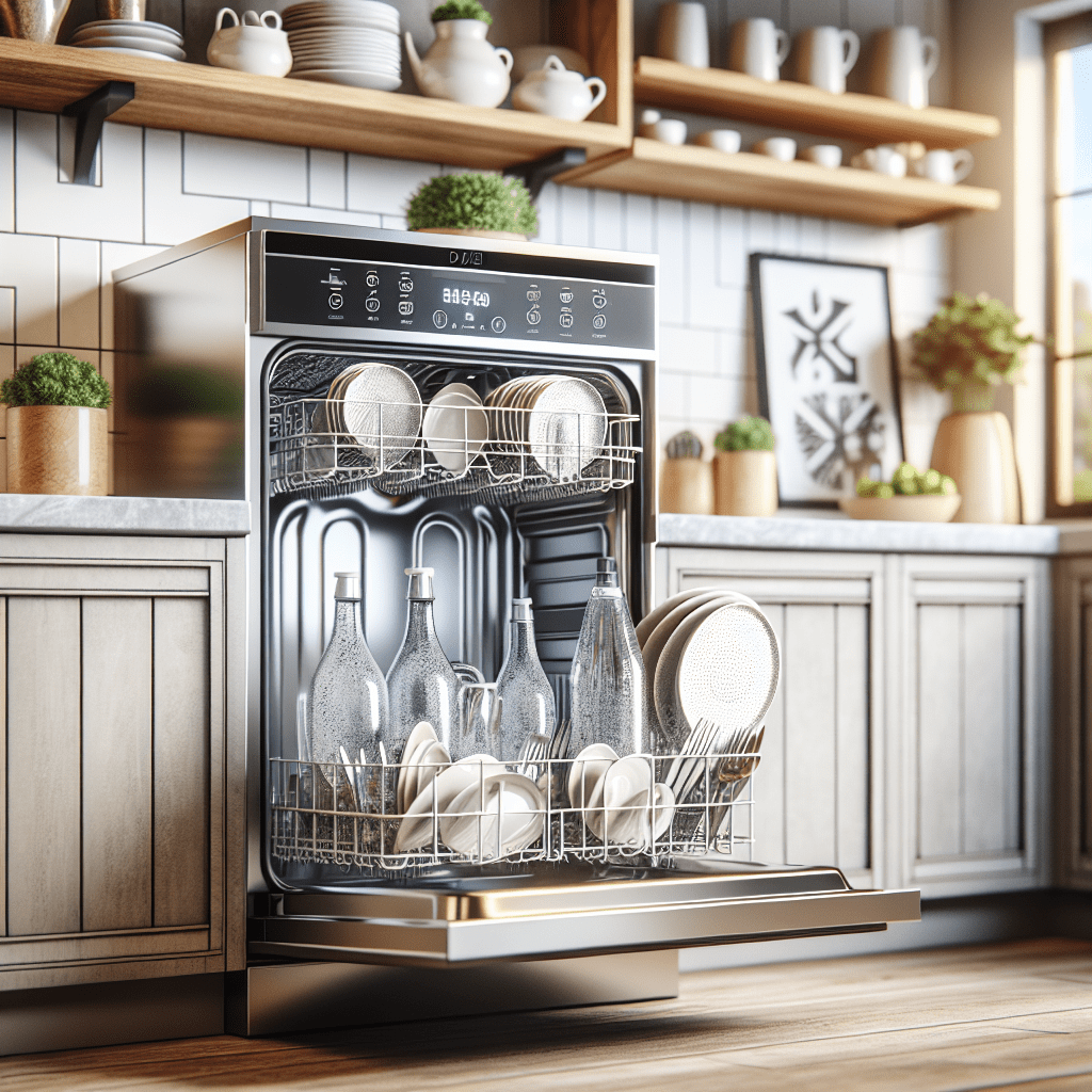 Dishwashers with deep cleaning cycles to remove grease and stubborn residues - BonPrix Électroménagers