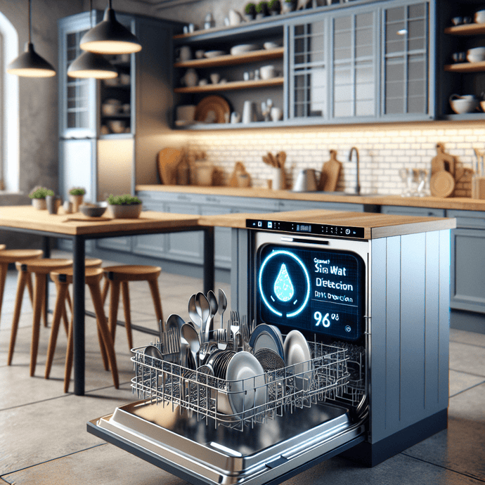 Lave-vaisselle avec détection de saleté: Lavage intelligent