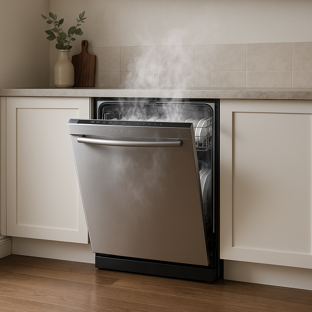 Dishwashers with high-temperature cleaning: unmatched cleanliness