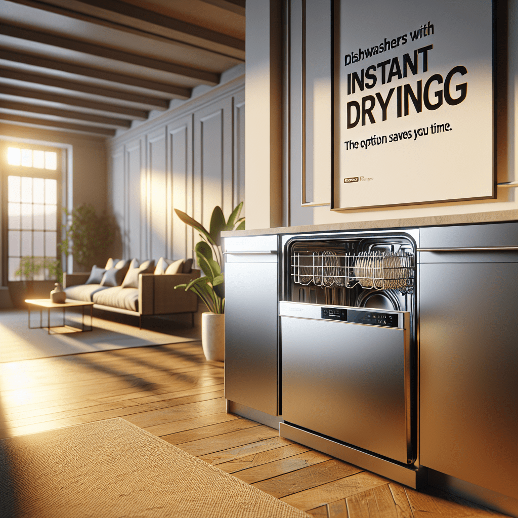 Dishwashers with instant drying: The option that saves you time - BonPrix Électroménagers