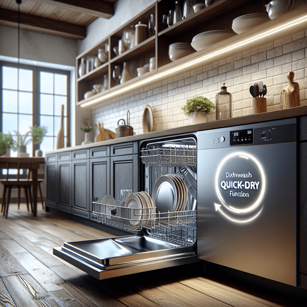 Dishwashers with quick-dry function: Save time after every wash - BonPrix Électroménagers