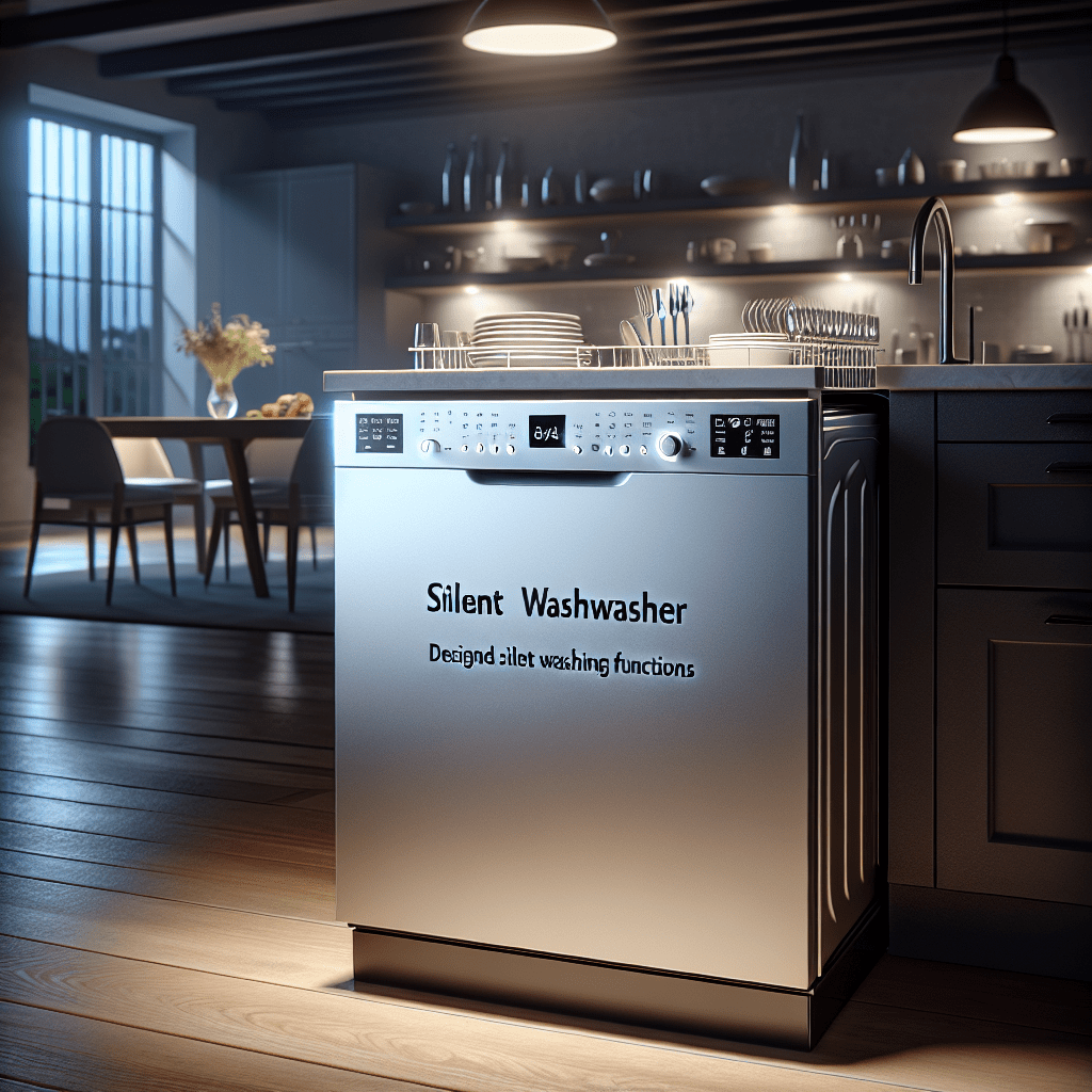 Dishwashers with silent washing functions for nighttime use - BonPrix Électroménagers
